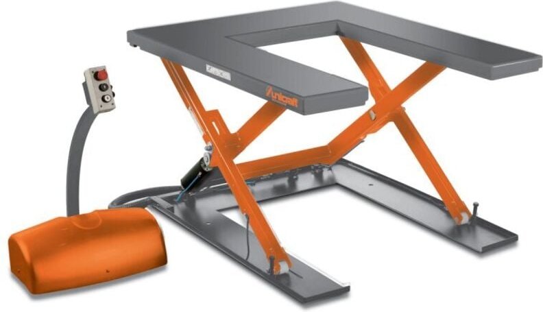 Flachscherenhubtisch sht 1001 u - Unicraft