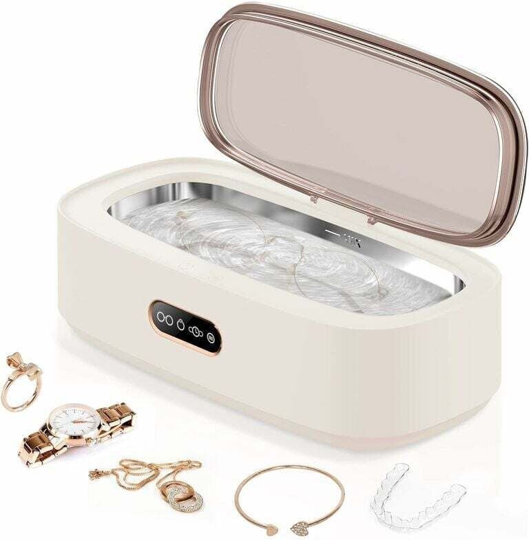 Ultraschall-Schmuckreiniger, Brillenreiniger, Ultraschallreiniger, professionelles Ultraschall-Reinigungsgerät zum Reini...