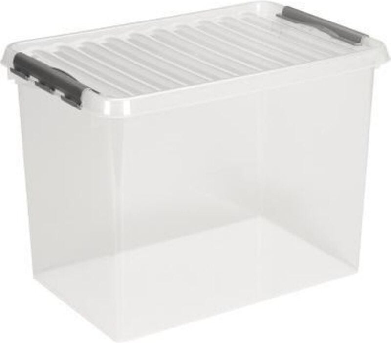 Aufbewahrungsbox Q-Line 62L transparent 60 x 40 x 34 cm Boxen, Körbchen & Kisten - Sunware