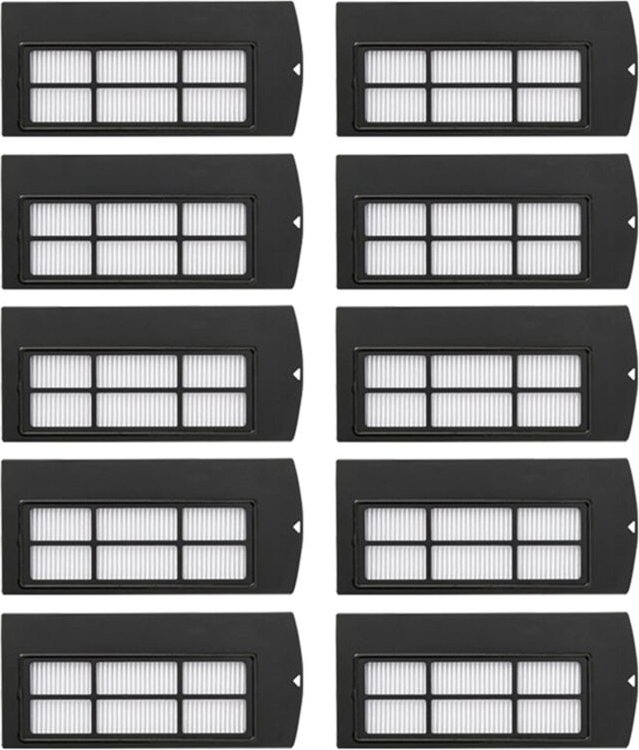 HEPA-Filter für X9 Roboterstaubsauger, waschbarer Filter, 10 Stück