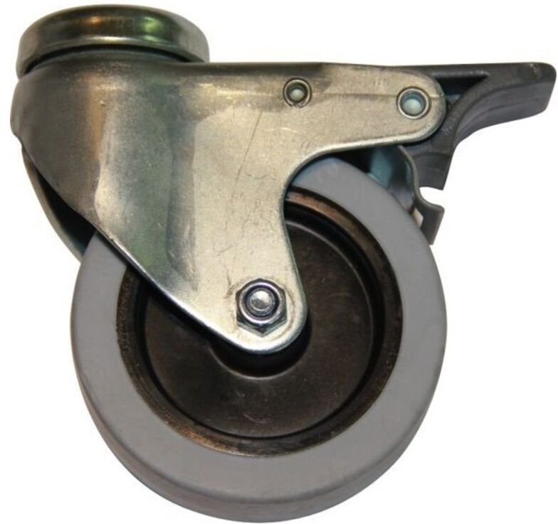 Roulette Nova Gummiauge Grau Blockierend Durchmesser 50 H 72 Krone 4