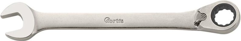 Maulschlüssel mit Ringratsche, umschaltbar, 10 mm - Fortis