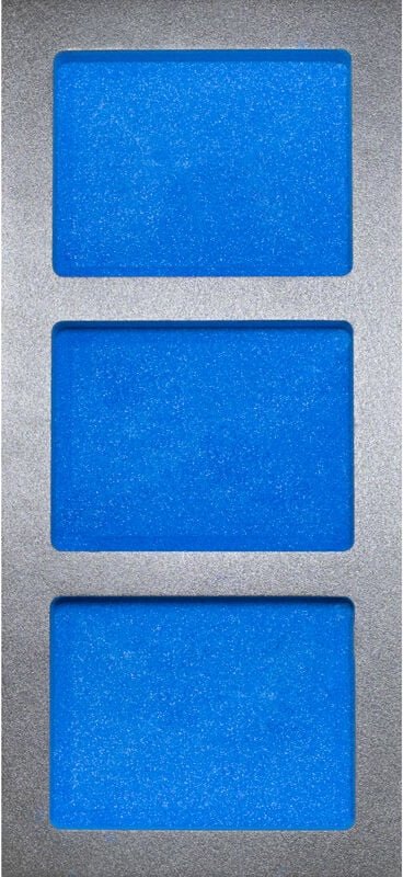 Weicher thermogeformter Kleinteilehalter 1/3 - 188 x 405 x 33 mm Fervi tm01/100