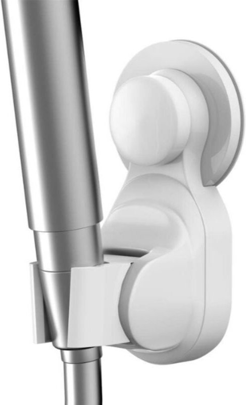 Alovez - Saugnapf-Duschhalter verstellbar ohne Bohren, verstellbarer Saugnapf-Duschkopfhalter, Saugnapf-Wandhalterung Du...