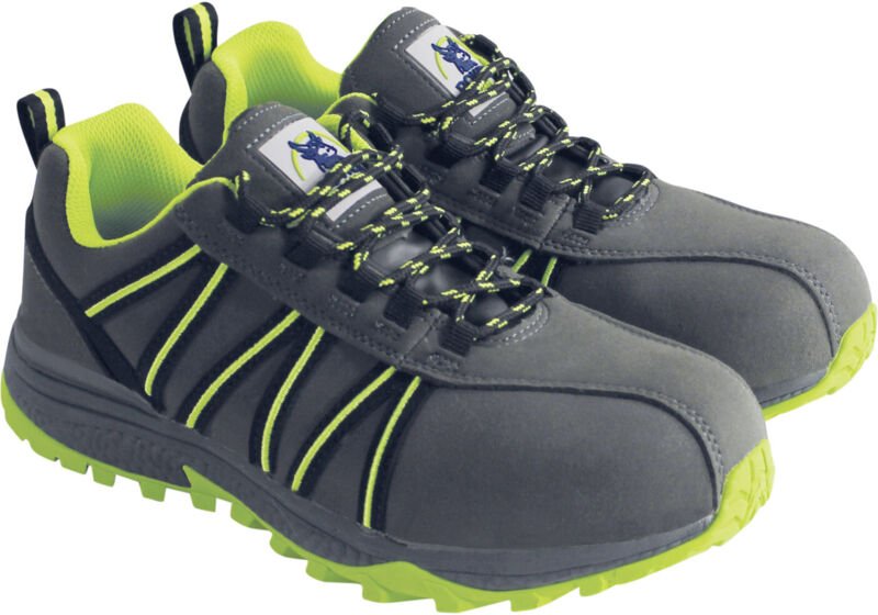 Thumbnail - Halbschuh Kim S1P grau-grün Arbeitschuhe - Power Safe