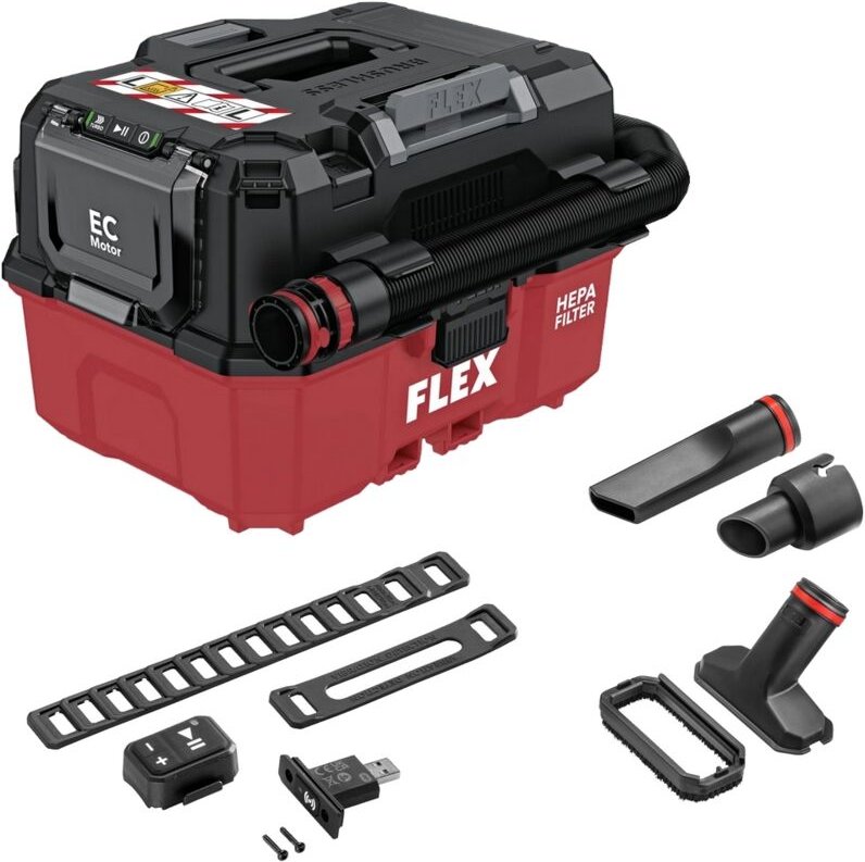 Flex Akku Sauger VC 9 L MC 18 RC 18V Funk Sensor EC Motor Klasse L 534916