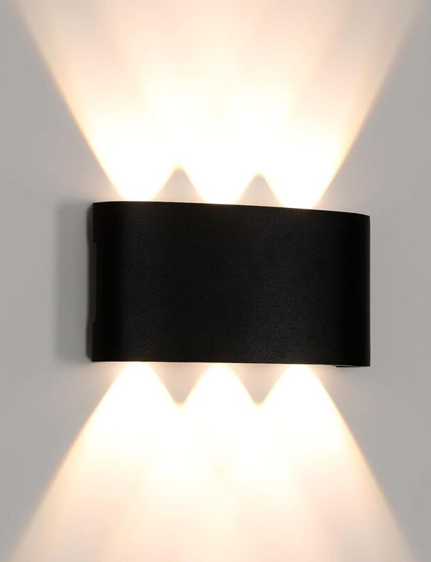 Thumbnail - GOECO LED-Außenwandleuchte, Moderne Up-Down-Wandlampe, Wasserdichte IP65-Wandleuchte für Außenwand, Garage, Garten, Bade...