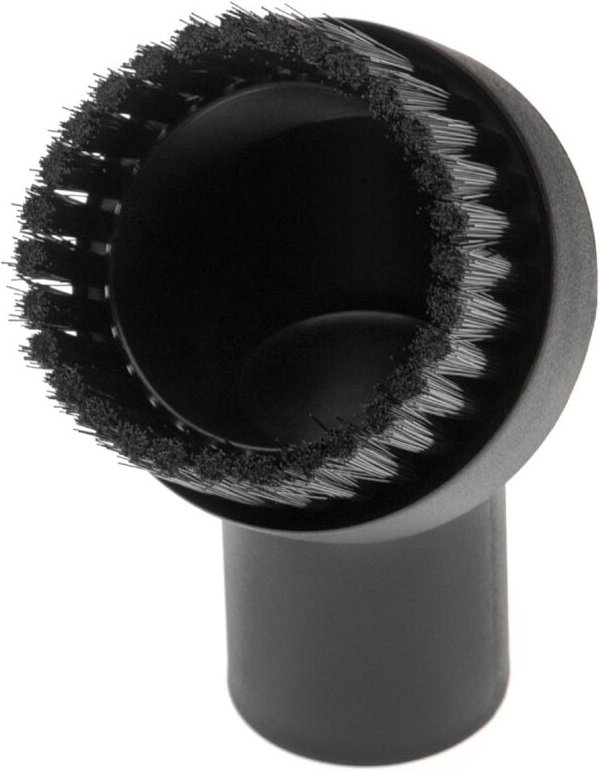 vhbw Möbelbürste kompatibel mit DeLonghi Staubsauger mit Rundanschluss 32mm - 6,3cm