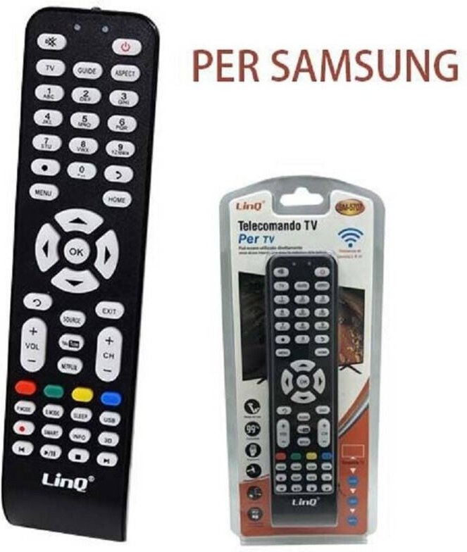 Trade Shop Traesio - Trade Shop - universalfernbedienung tv samsung lcd plasma led 4K universalfernbedienung SM-5707 -