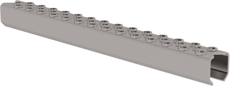 Munk - Günzburger Steigtechnik Lochsprosse 300 mm Stahl blank - 019116