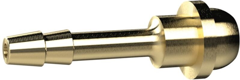 Riegler - Schlauchtülle, Kugelnippel, für Schlauch lw 8, Messing