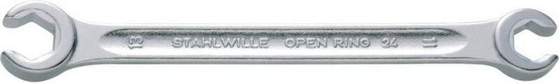 41081417 24 14 x 17 Offener Doppelringschlüssel Schlüsselweite (Metrisch) 14 - 17 mm - Stahlwille