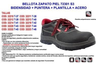 ACORN 72301 S3 Lederschuh Nummer 44 mit Stahlkappe und Sohle