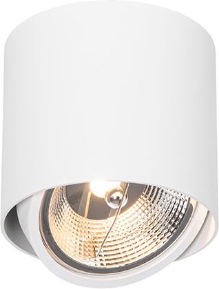 Design-Aufbaustrahler weiß GU10 111mm - Impact