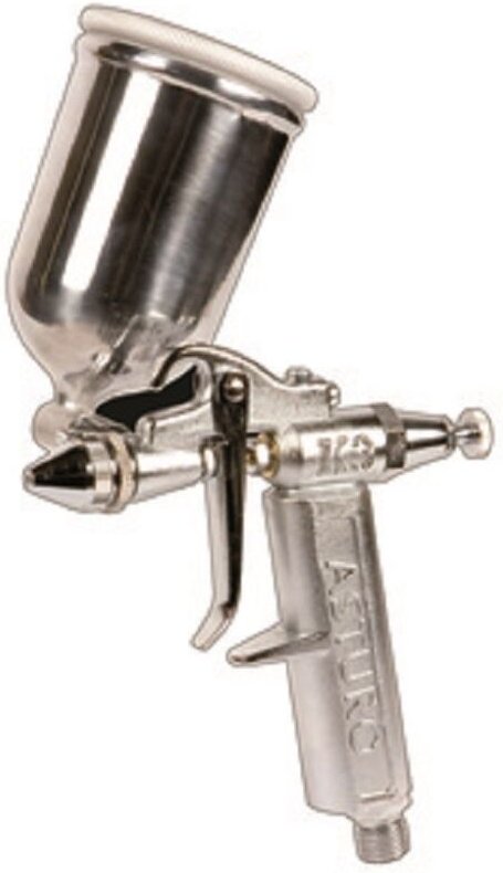 Asturio K3 Mini-Airbrush – 75 cc. oben - 0,5 Düse für Kompressor - Wohnzimmer