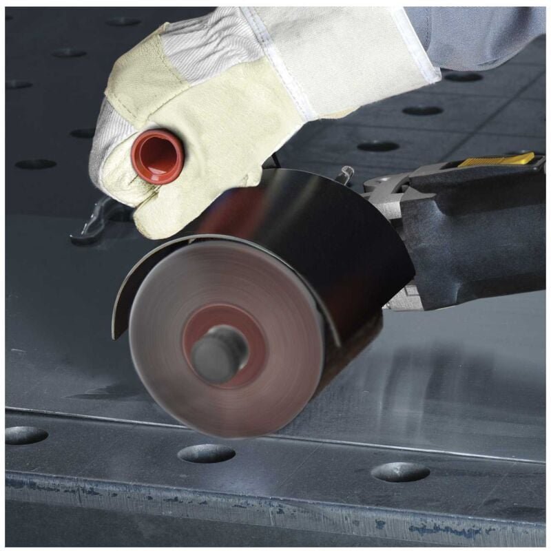 Lammellenbürste Fächerschleifer 100 x 100 mm Lamellenrolle Korn 60 basic - Lukas