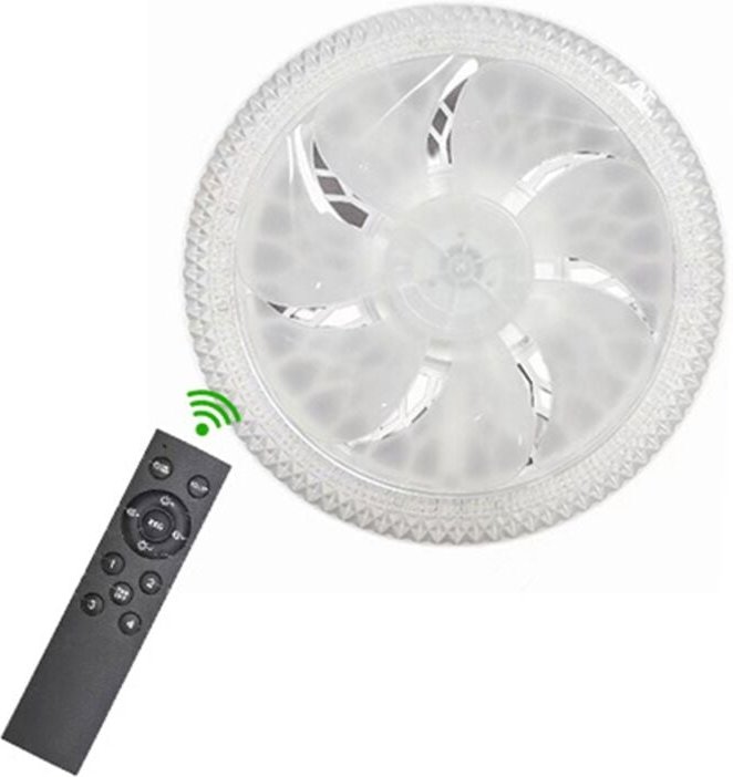 Deckenventilatorlicht AC85-265V mit Fernbedienung Silent Smart für Wohnzimmer Schlafzimmer Modern und Home Intelligent