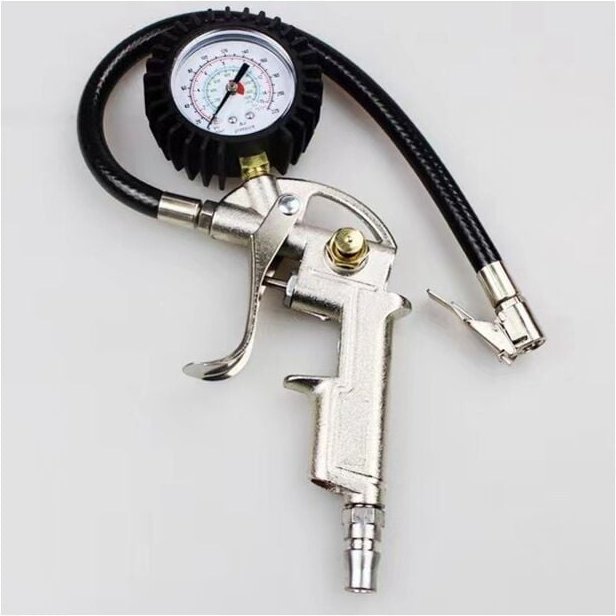 Thumbnail - Digitaler Reifendruckprüfer, Multifunktionaler Reifendruckprüfer, Messbereich 220 PSI 0-15 Bar, mit Ventileinsatzwerkzeu...