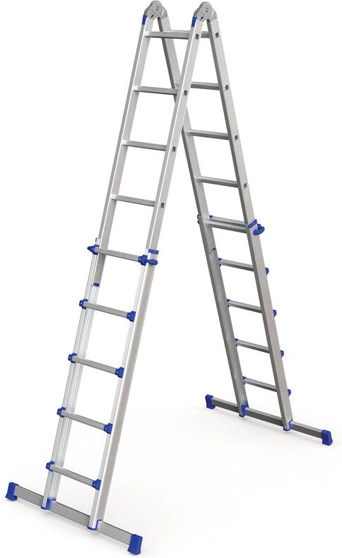 Werner Teleskop Mehrzweckleiter 4x5 Sprossen