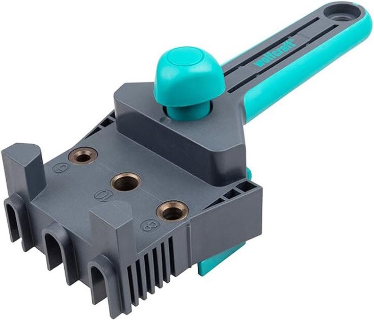 Bohrschablone Holz für Dübel 6-10 mm Wolfcraft 4640000