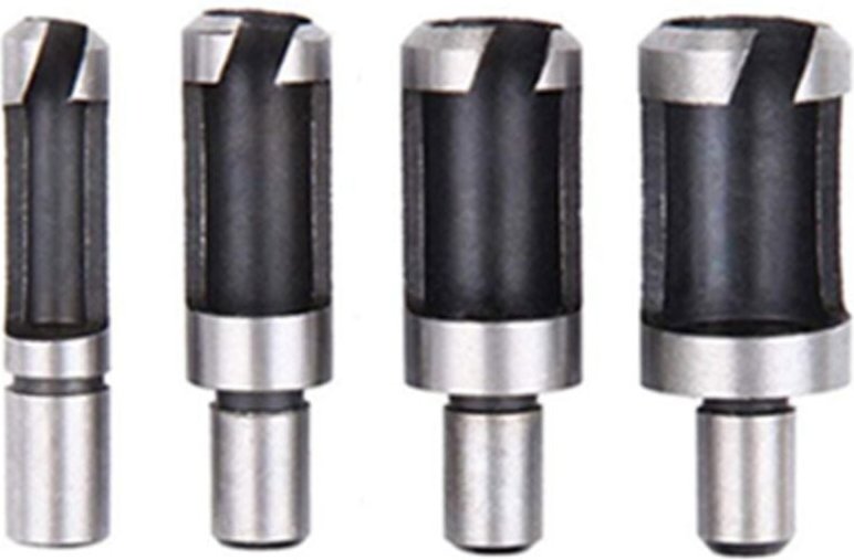 SHINING HOUSE Sechskantschaft-Holzbearbeitungs-Gegenbohrer-Set, Klauenfass, Kork-Bit-Kombinationswerkzeug, Bohrer-Kombin...