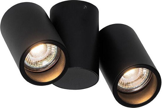 Design-Spot schwarz 2-flammig verstellbar - Michael