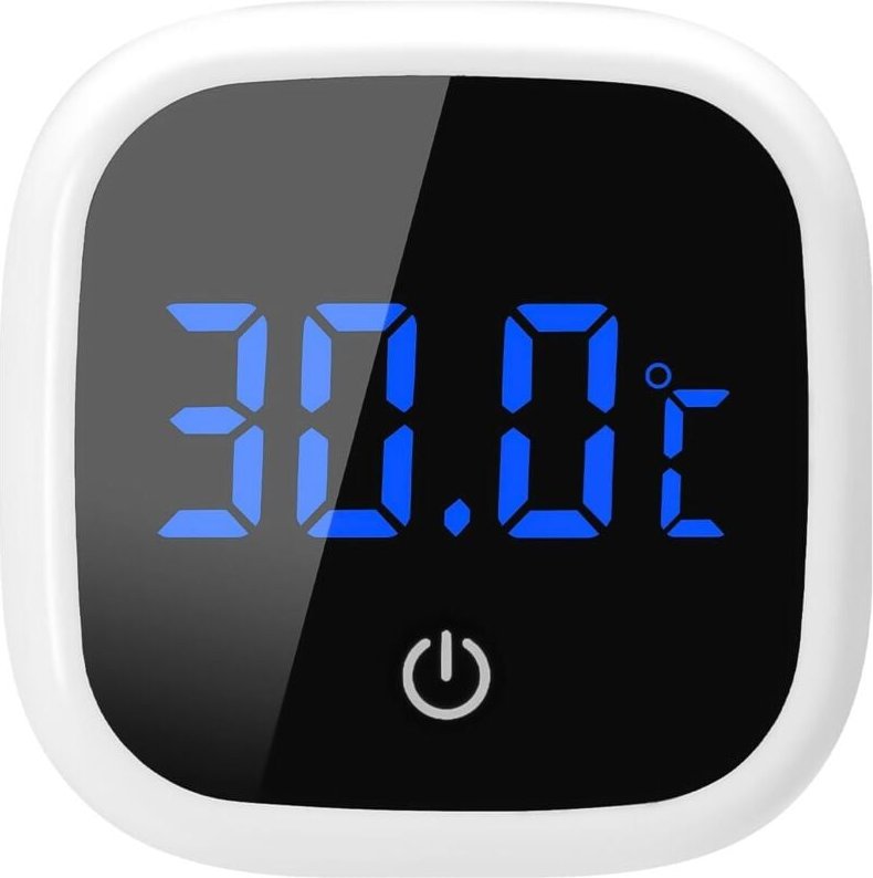 Digitales Aquarium-Thermometer mit LED-Display, berührungsempfindliches Thermometer mit großen Ziffern, batteriebetriebe...
