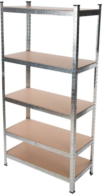 Freistehendes Regal, schraubenlos 5 Ebenen