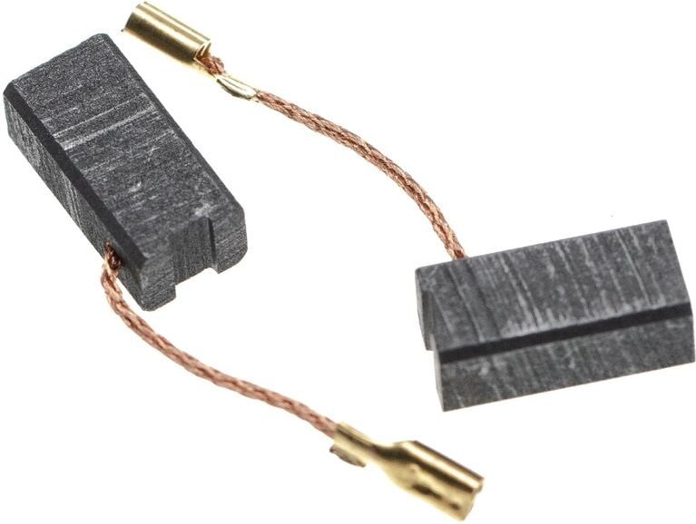 Vhbw - 2x Kohlebürste 16,3 x 8 x 6,2 mm kompatibel mit Metabo GSE7141, GSE7145, KS1785S, LF714S, PE7175 Elektrowerkzeug
