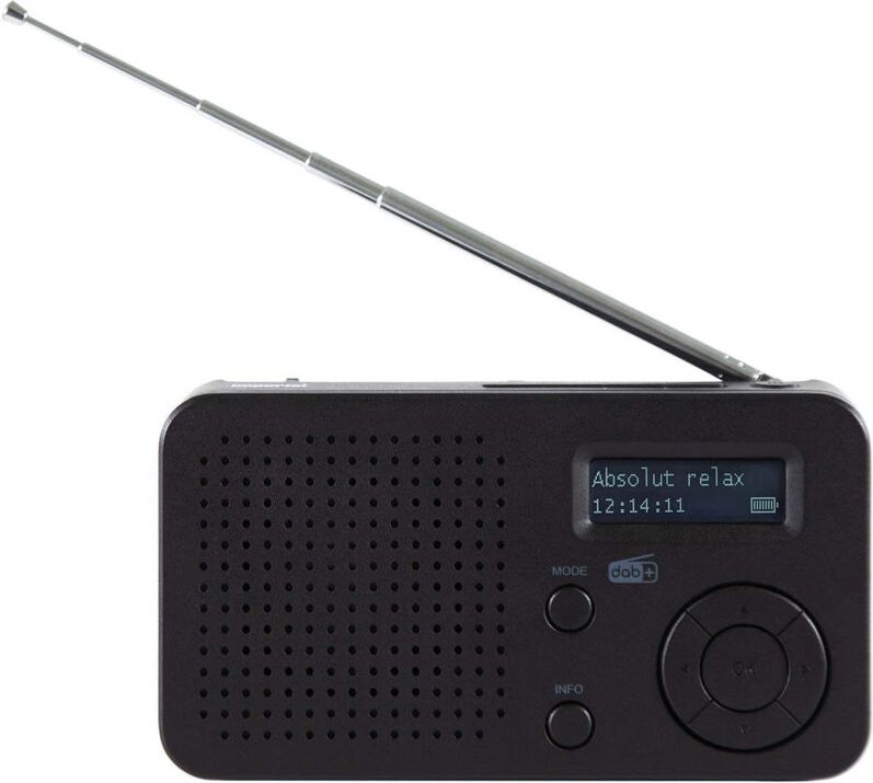 Dabman 17 tragbares dabukw radio mit bluetooth schwarz