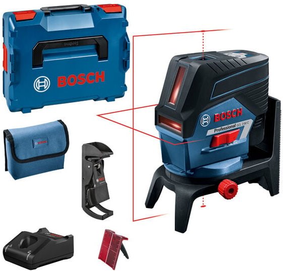 Bosch Kombilaser gcl 2-50 c mit 1x 2,0 Ah Li-Ion Akku im Set + Lader in l-boxx