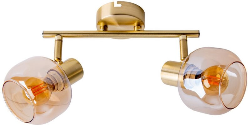 Naeve LIBBY Doppelter Deckenstrahler Messing 2xE14