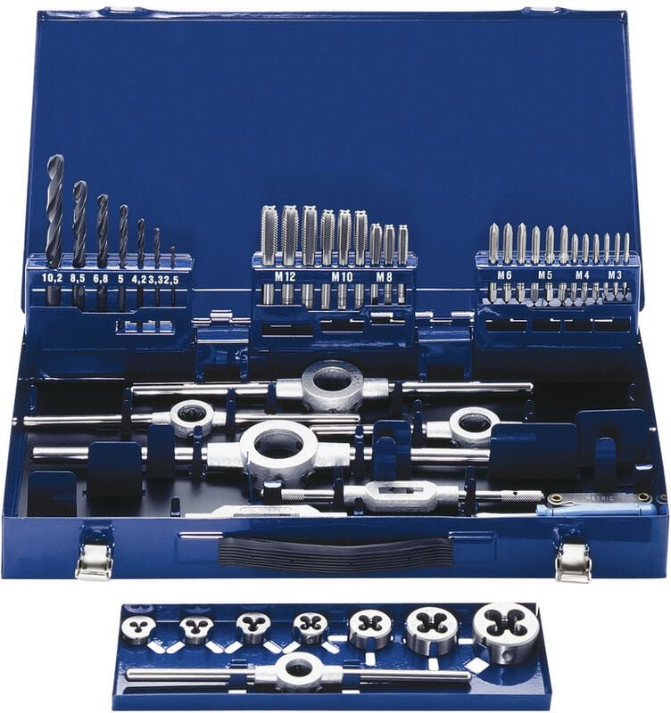 Exact Gewindebohrer-Set M3-M12 Gewindeschneider