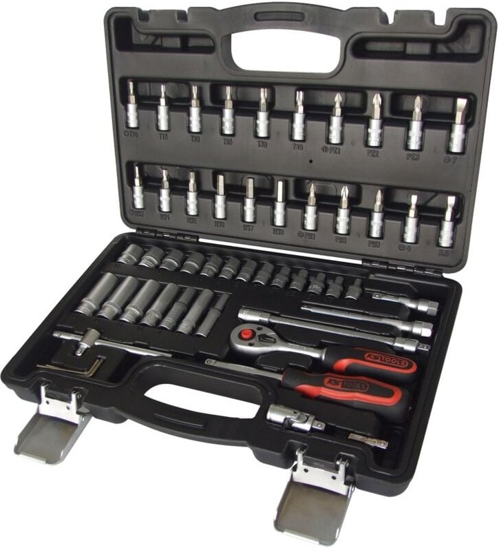 Ks Tools 1/4 Steckschlüssel-Satz, 53-tlg