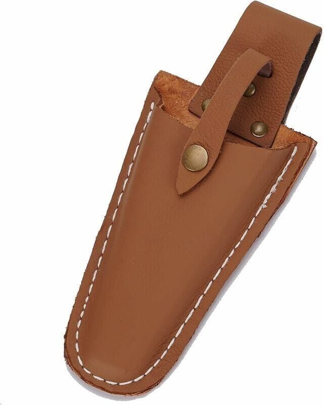 Shining House - Lederholster für Gartenschere, Gartenschere, Schere oder Gartenmesser, Gürtelholster mit Eimer