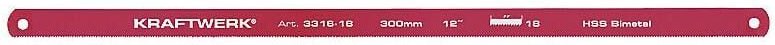 Handsägeblatt hss Bimetall 300 mm 18 z.