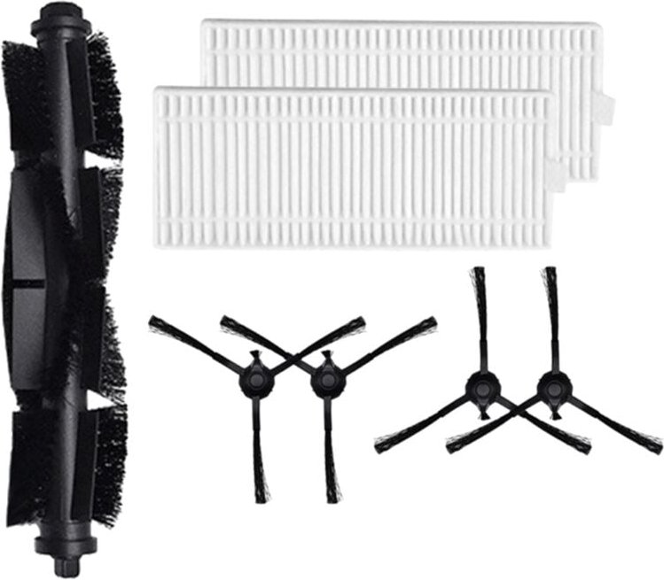 Für 360 S8 Plus Kehren Roboter Wichtigsten Pinsel HEPA-Filter Seite