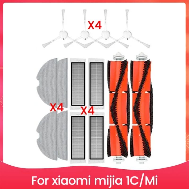 Für 1C/F9 Staubsaugerbürsten- und Filterersatzteile