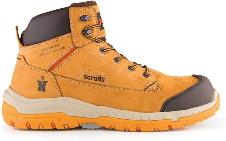 Sicherheitsstiefel „Solleret“, hellbraun Größe 47 (12)