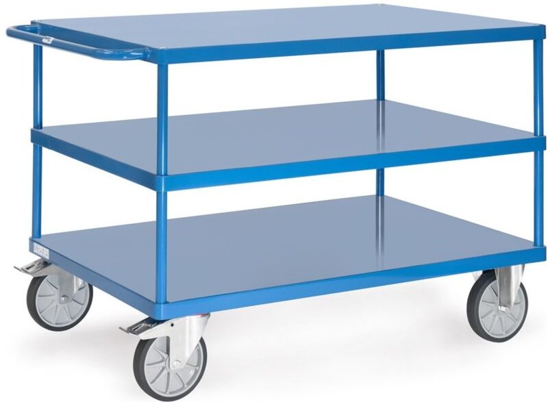 Fetra - Tischwagen - Stahlblech-Plattformen bündig, Ladefläche 1.200 x 800 mm