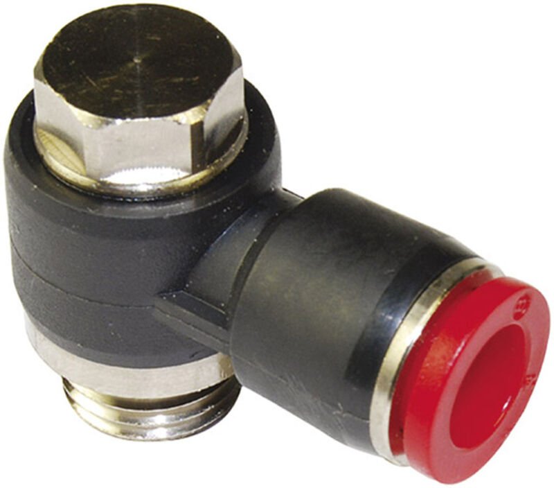 Thumbnail - Imi Norgren Winkelverbinder drehbar C0A511038 Außengewinde: 3/8' Rohr-Ø: 10 mm 1 St.