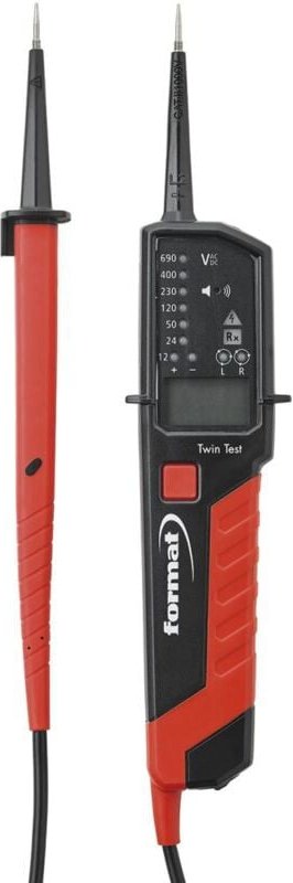 Spannungsprüfer 1000V 2-polig Digital - Format