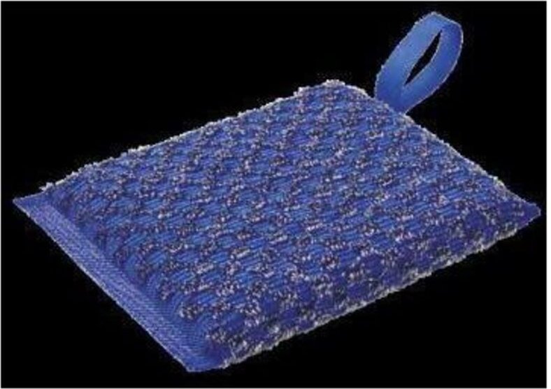 Reinigungsschwamm Superinox Pad 13,5 x 9 x 1,8 cm (b x h x t) Rostfreier Edelstahl/ Polyurethan-Schaumstoff/Polyester bl...