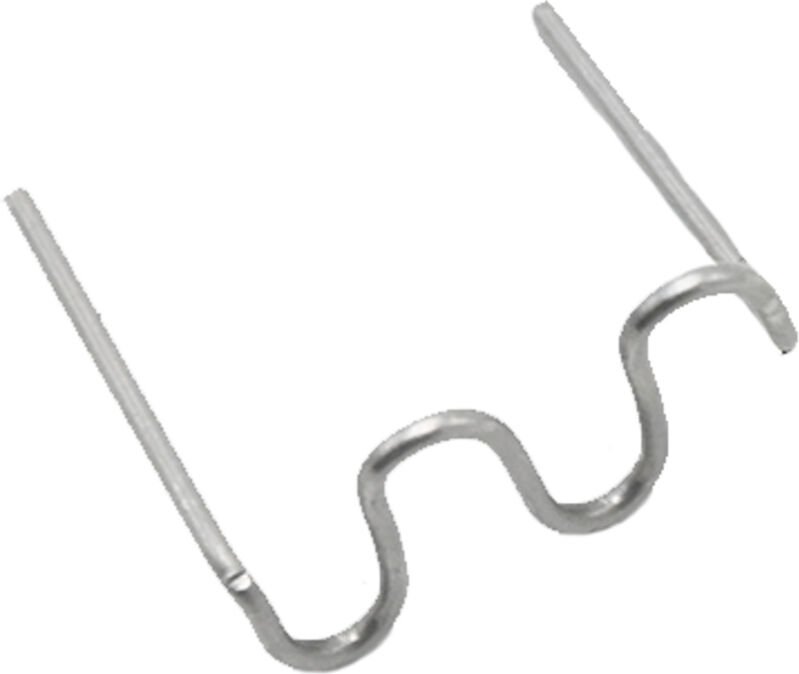 Kunzer - 800AKRR-S06 S-Klammern 0,6 mm Klammern (l x b x h) 13.5 x 0.6 x 15 mm