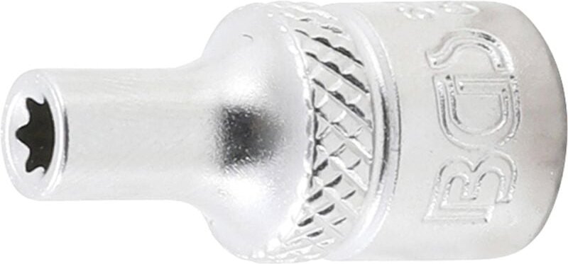 Steckschlüssel-Einsatz E-Profil Antrieb Innenvierkant 6,3 mm (1/4') sw E4