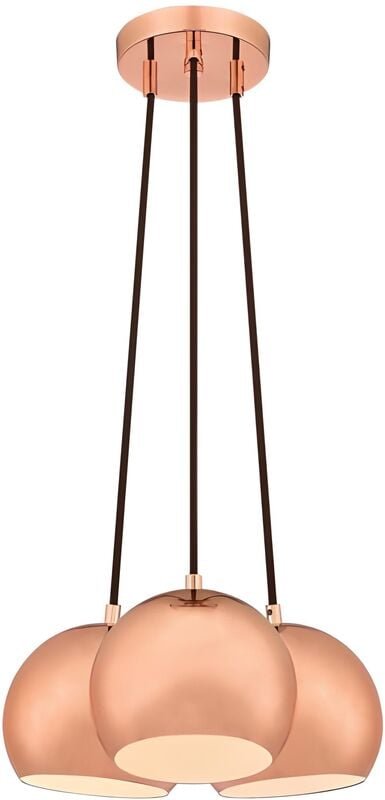 Westinghouse - Cluster Pendelleuchte Kupfer Ausführung mit 3 Lampen