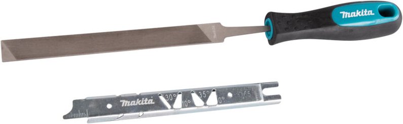 Feilenhalter mit Feile Flachfeile - Makita