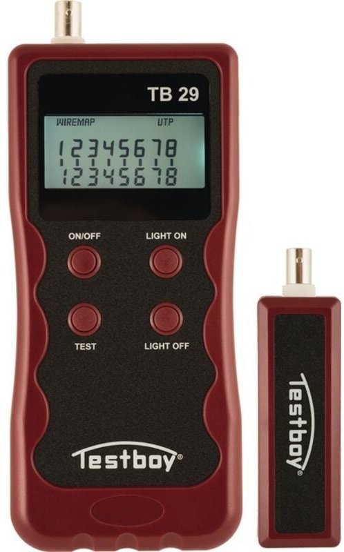 Testboy - Netzwerkverdrahtungstester 29 Prüfung v.Leitungen