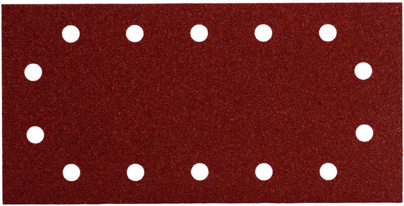 10 Haftschleifblätter 115x230 mm, p 80, Serie professional, für Holz und Metall, für Sander (625788000) - Metabo