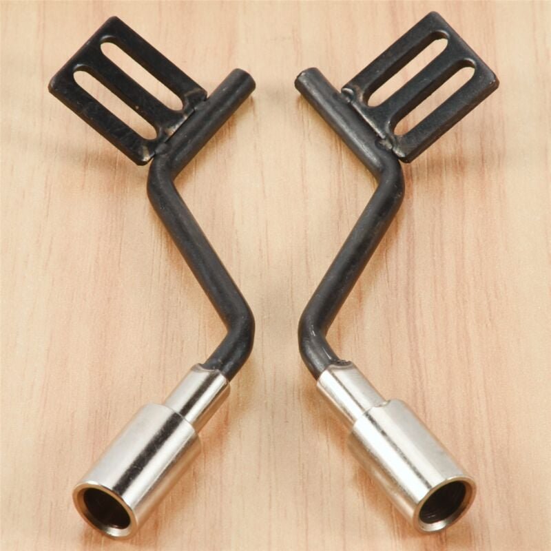 Tlily - 1 Paar Metall Simulation Abgasrohr Entlüftung für Trx4 SCX10 Rc Autoteile Abgas krümmer